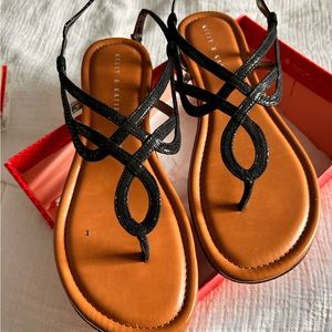 Kelly and Katie gladiator sandals